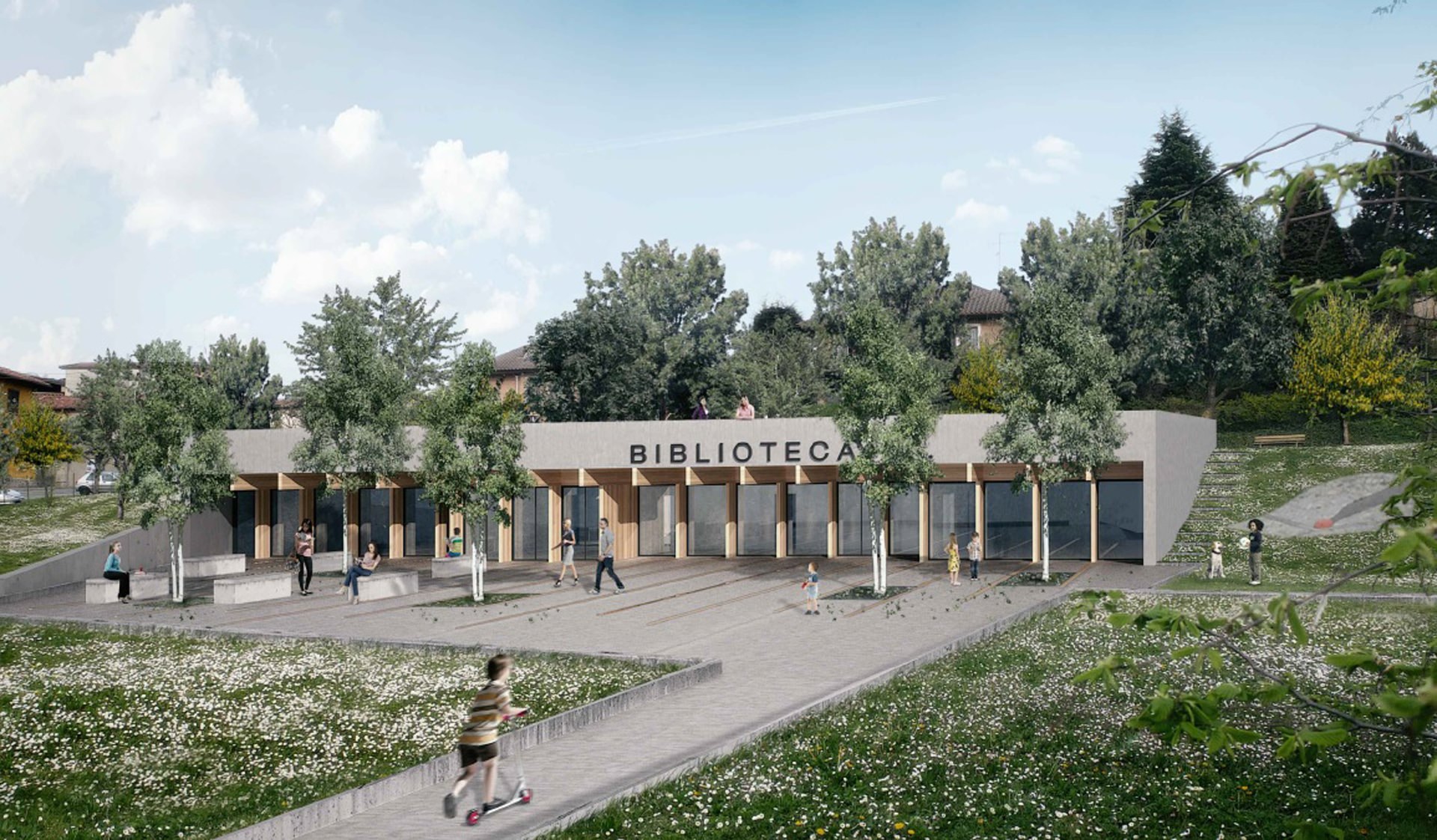 Competition Library in Briosco
